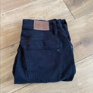 Size 27 Black Madewell high rise jeans